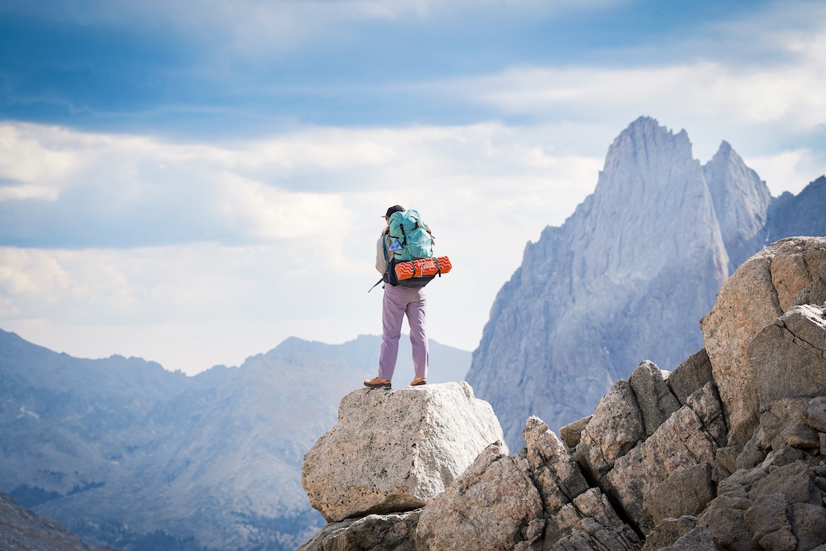Hiking with the REI Trailmade Pack in Wyoming